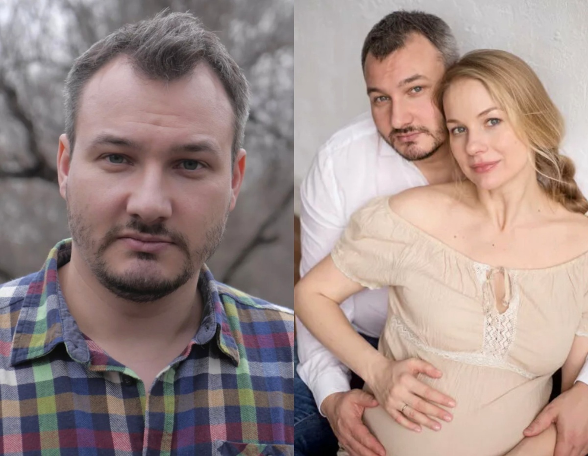 на фото Елена Аросьева и Дмитрий Аросьев