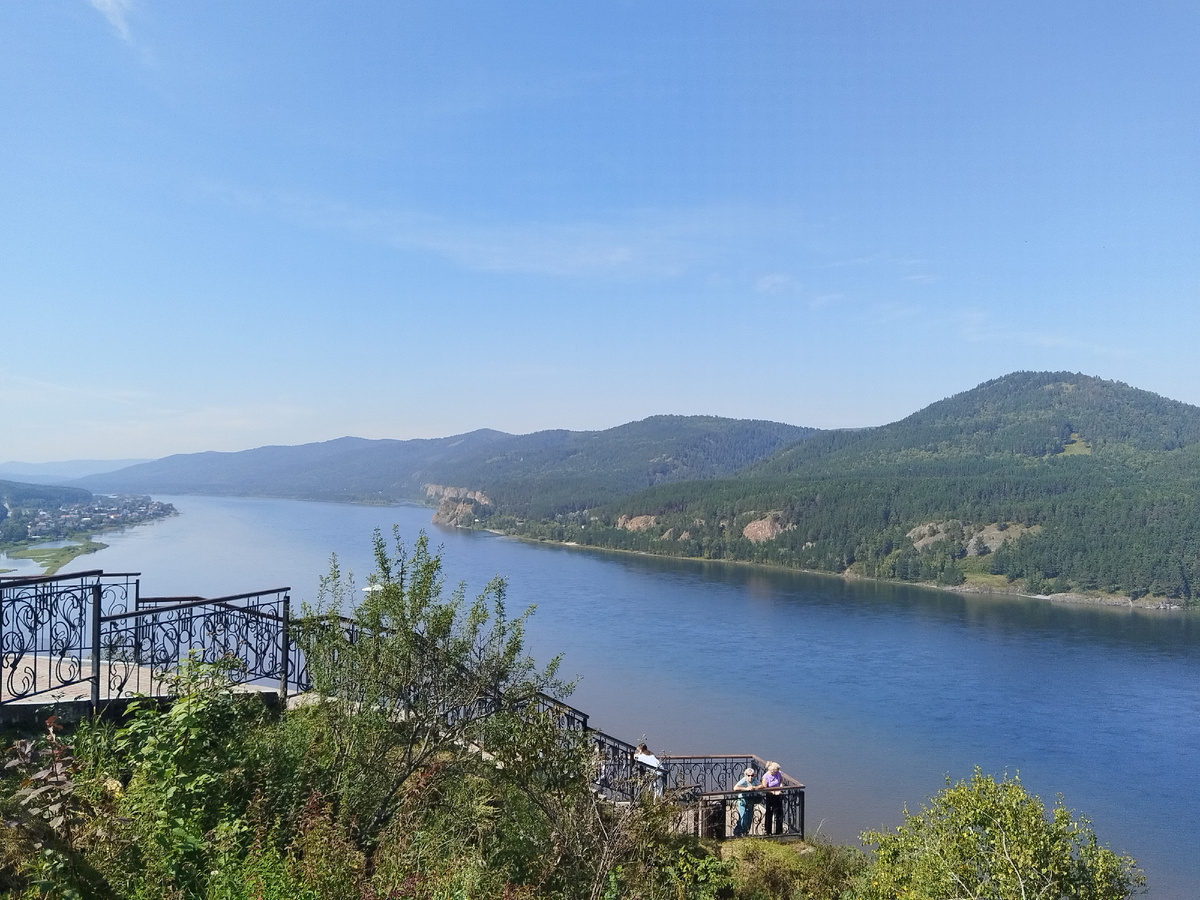 Енисей! Фото из личного архива.