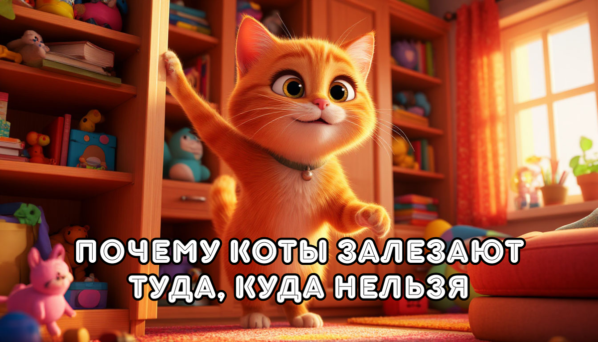 Почему кошки так любят забираться на шкафы? Откройте секреты их дикой природы!