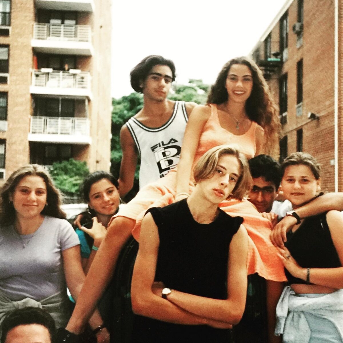 Янина с друзьями, Бруклин 1995 год