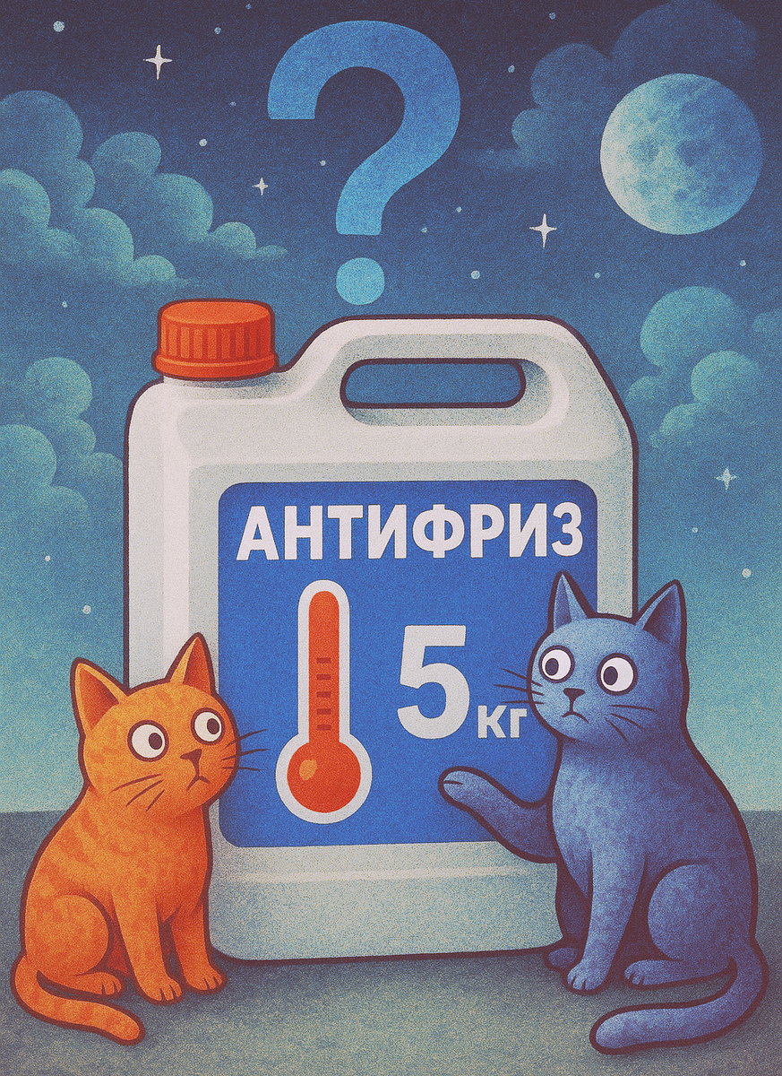 Почему антифриз продают в килограммах, а не в литрах?