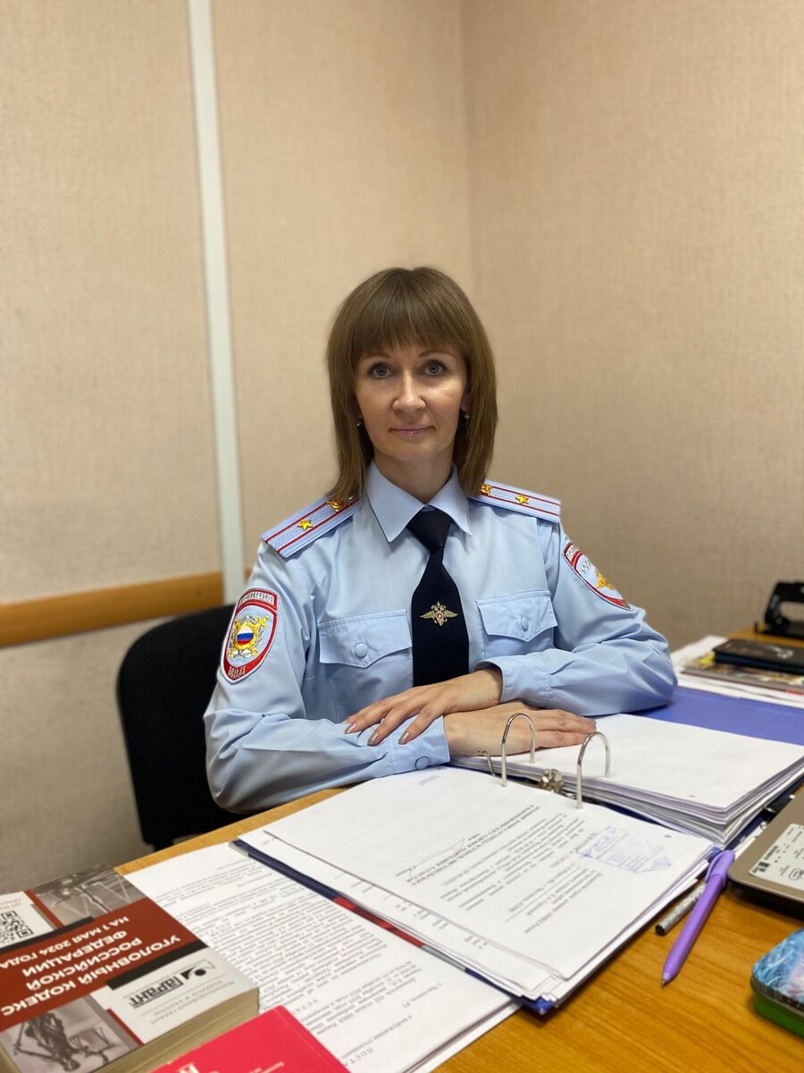 Елена Панова - майор полиции 
