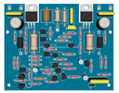 Автоматическое регулирование напряжения смещения в УМЗЧ