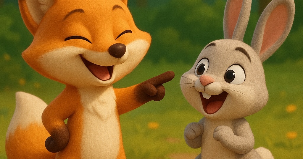 Сказка про Лисичку Люсю и злые шутки