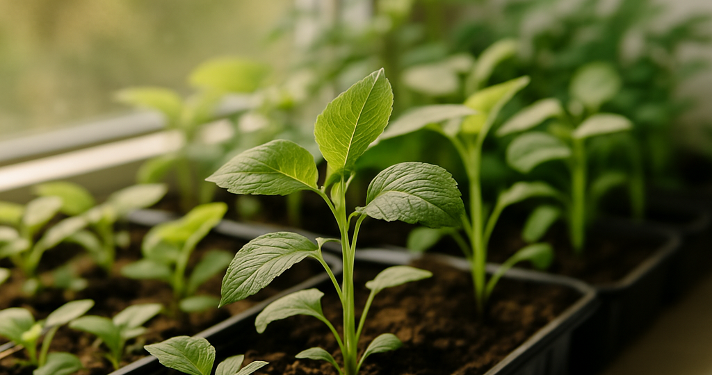 Секрет сильной рассады: что я добавляю в землю перед посевом