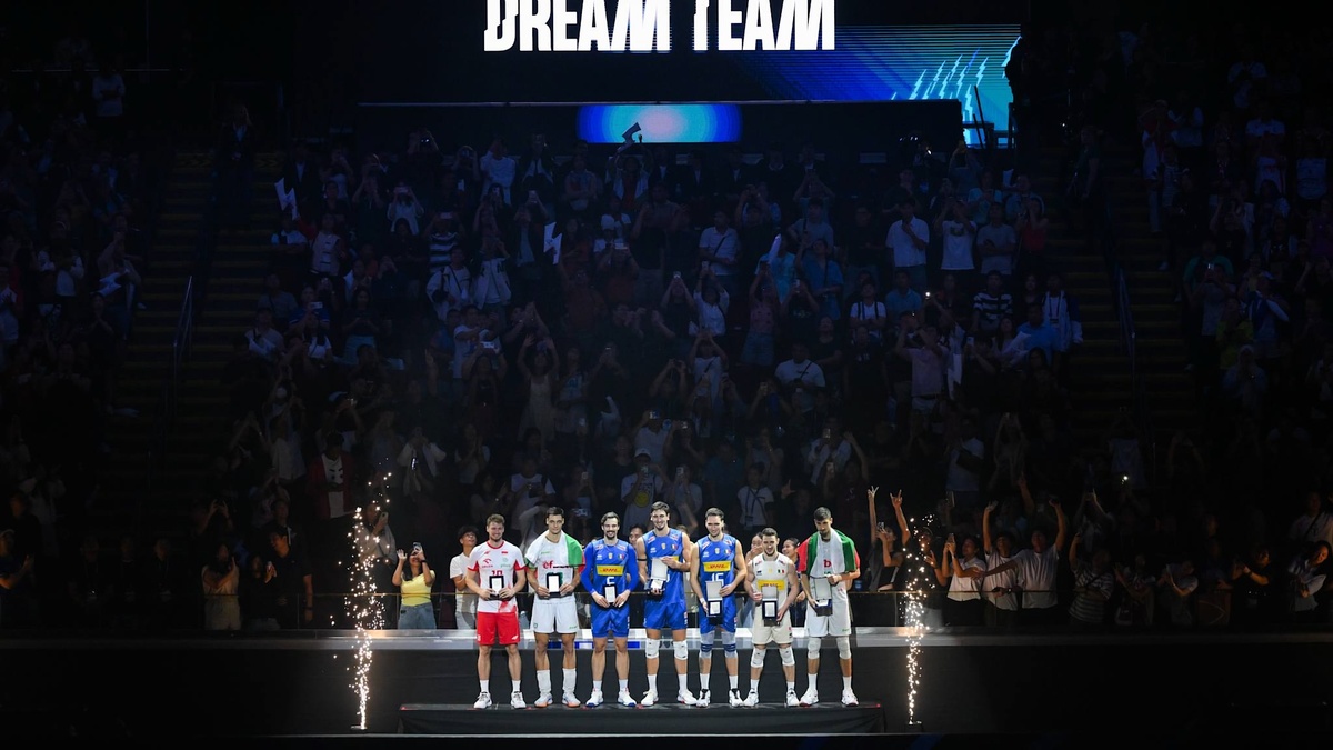 The 2025 FIVB Volleyball Men’s World Championship Dream Team. Фото: https://en.volleyballworld.com