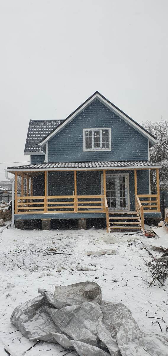 Дом построенный нами СК "ЮЖНЫЙ ДОМ" чувствует себя прекрасно