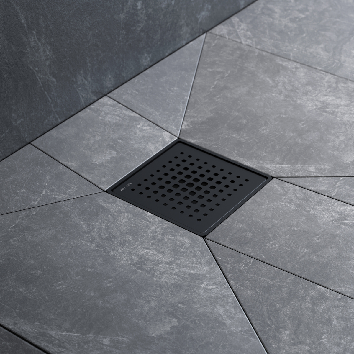 Трап для душа точечный, универсальный затвор Cut Gradient Артикул: W01BD-P11-010-01BM