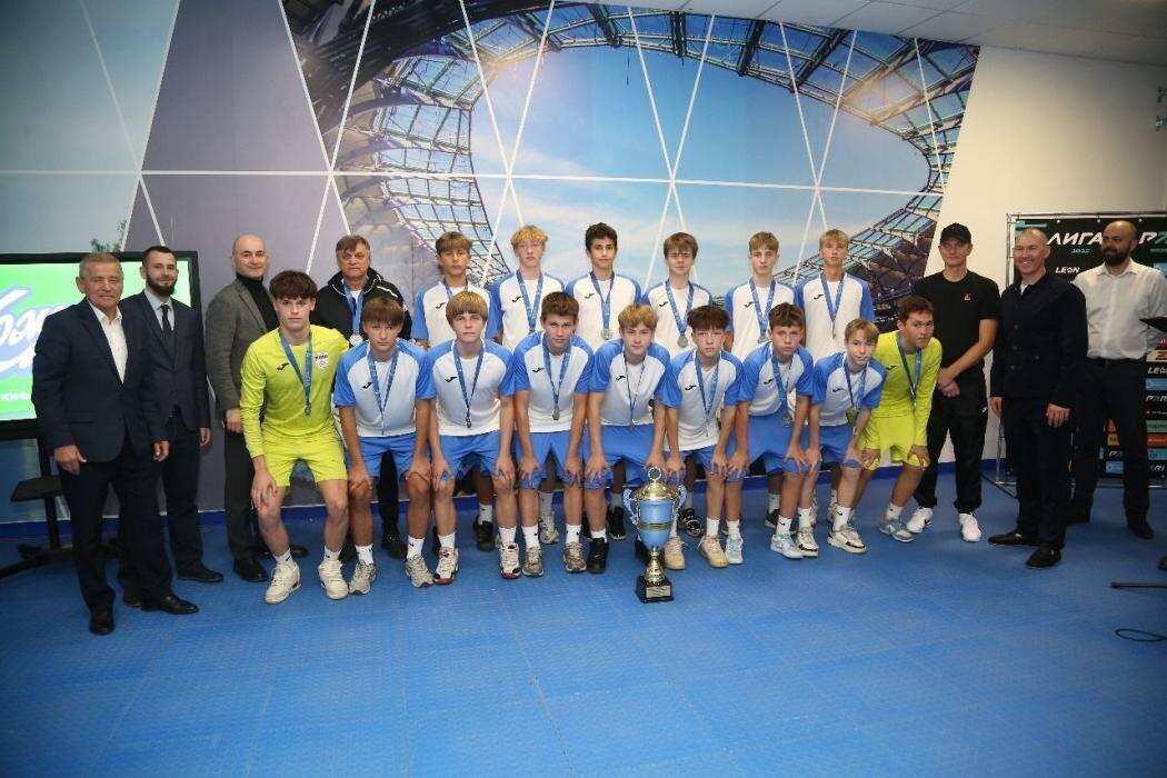 Псковская «Стрела» стала серебряным призёром суперфинала «Кожаного мяча»
Фото: спортшкола «Стрела»