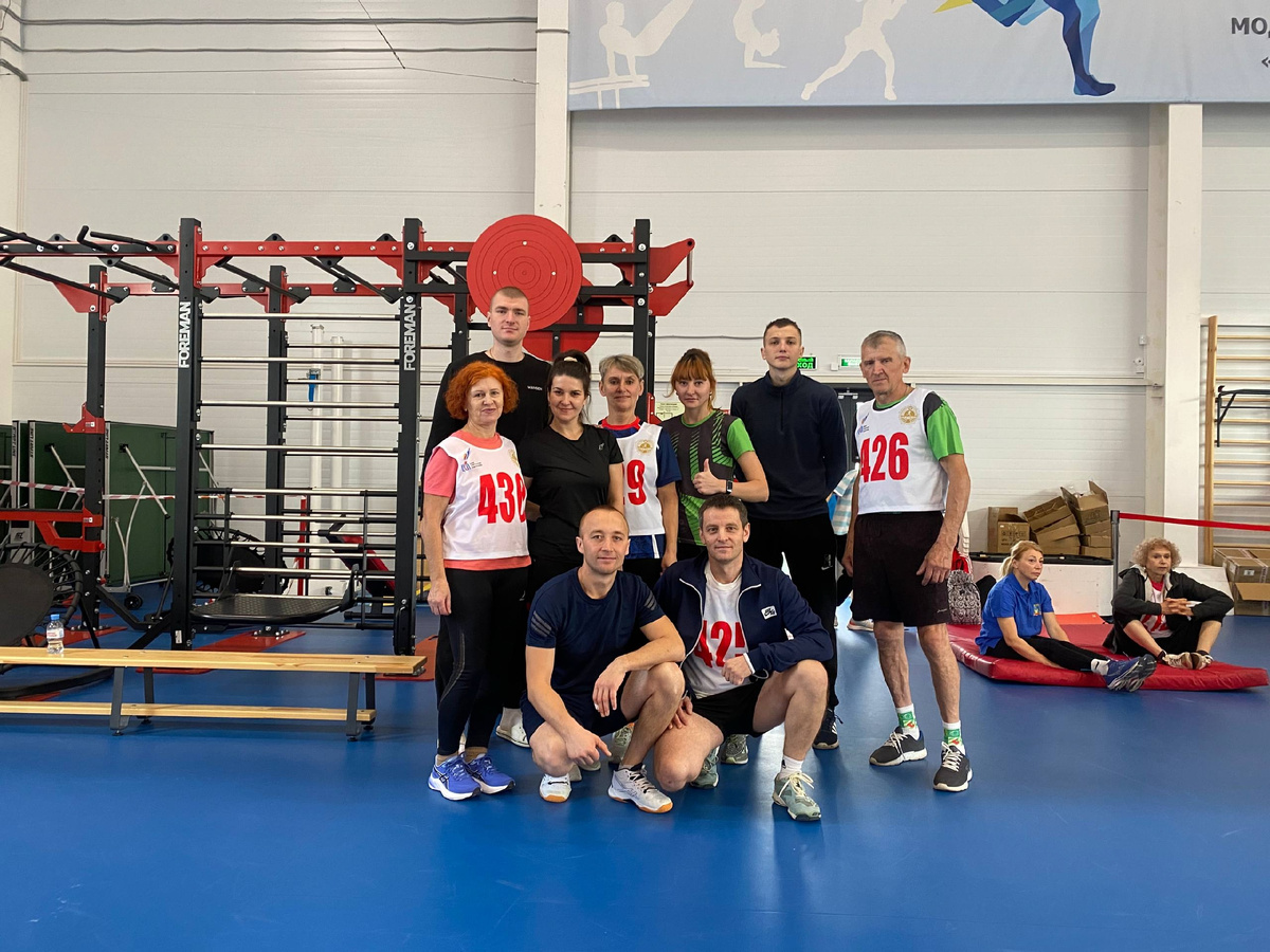 Команда Абанского района.