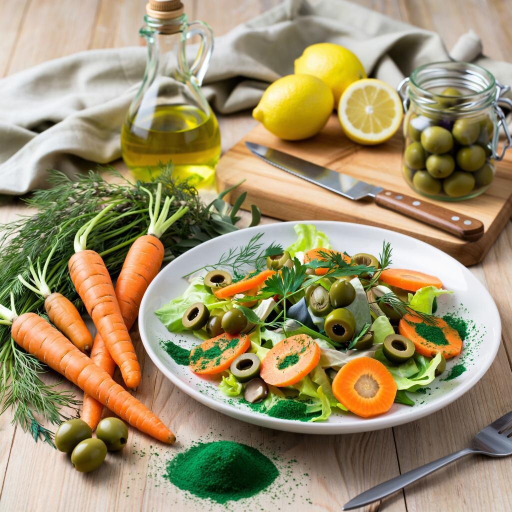 вариант сервировки 