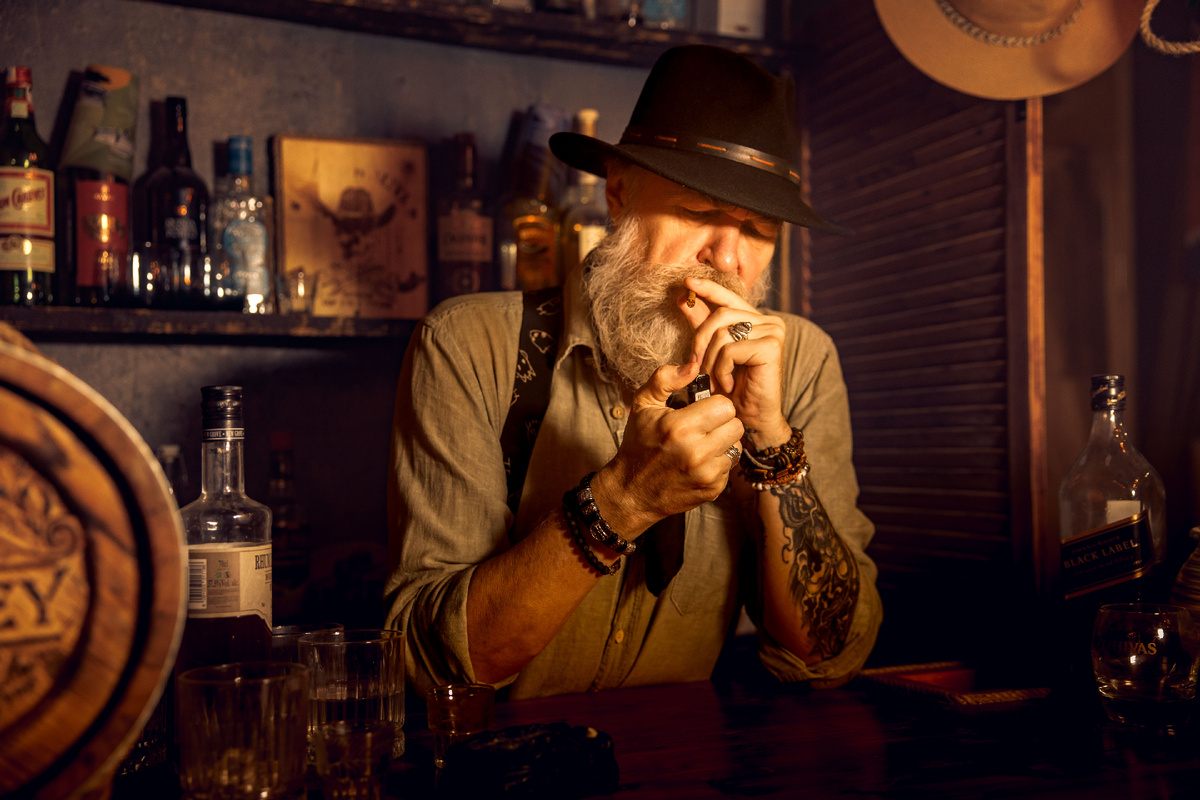 Майкл Блэк. Фотограф Людмила Седлярова. Кино-фотостудия «Дикий Запад».