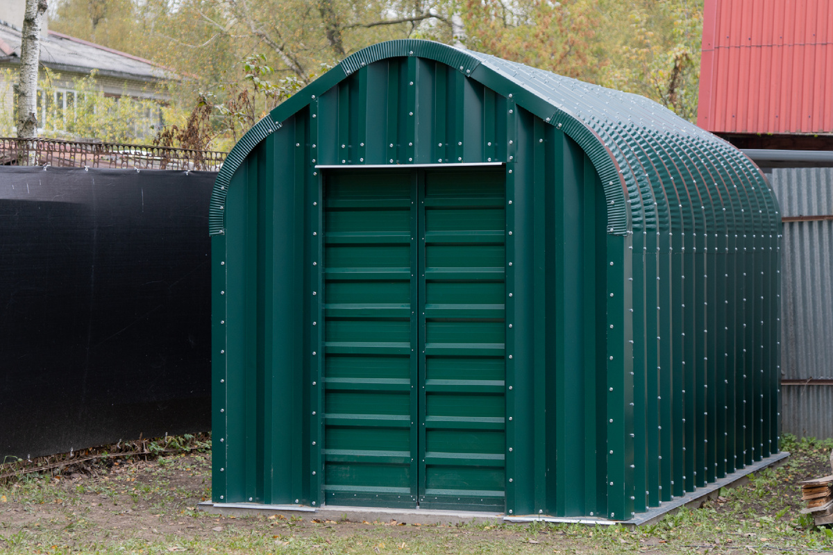 Хозблок зеленый