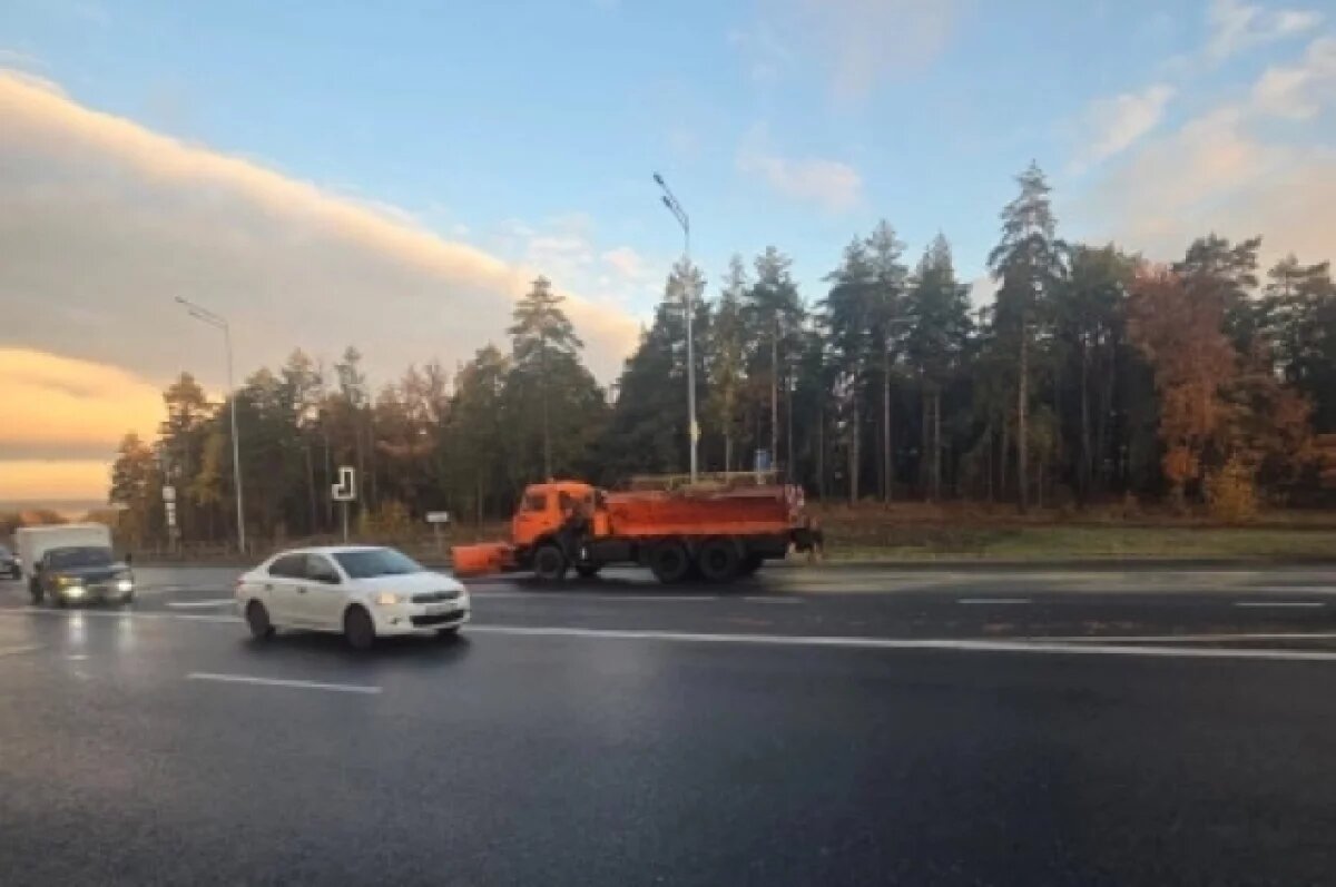    В Ульяновске началась противогололёдная обработка дорог
