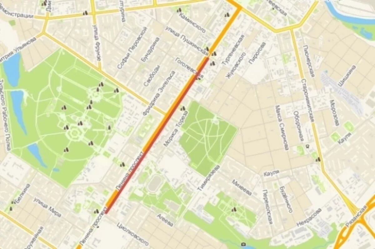    В Туле до 23 октября ограничат движение некоторых троллейбусов