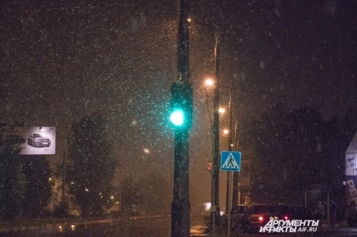    Снежные осадки ожидаются на предстоящих выходных в Удмуртии