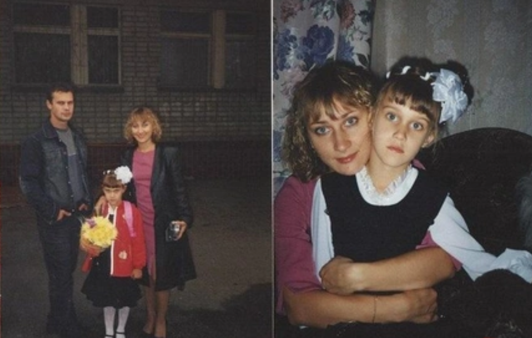 Фото Ани с родителями: портал 72.RU