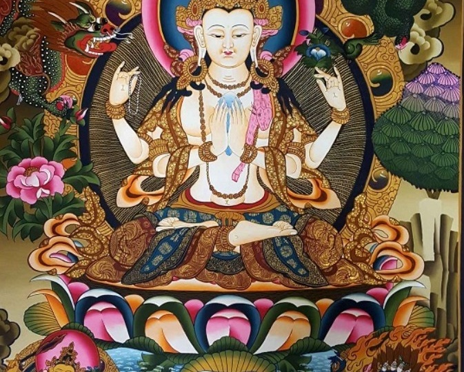 Практика Авалокитешвары. Союз пустоты и сострадания