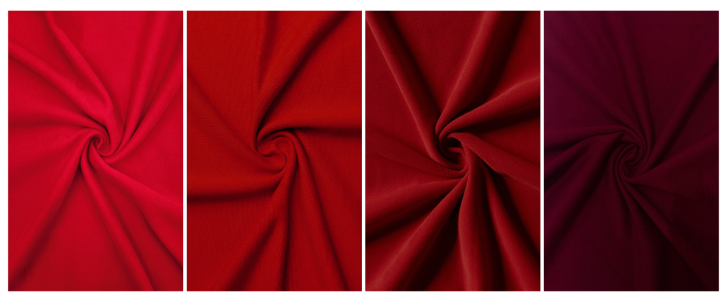 Оттенки футера 3-х нитки от RED METER в красном тоне