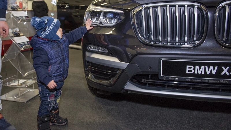     В Барнауле презентовали новый BMW X3. Анна Зайкова