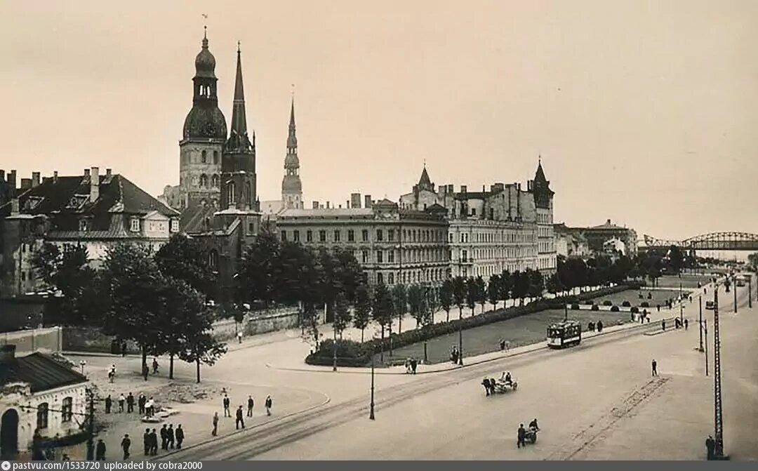 Город Рига, Латвия 1930-е года. фото из ria.ru