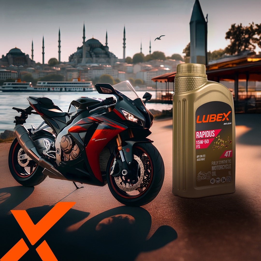 Моторное масло для мотоциклов Lubex Rapidus FS 15W-50