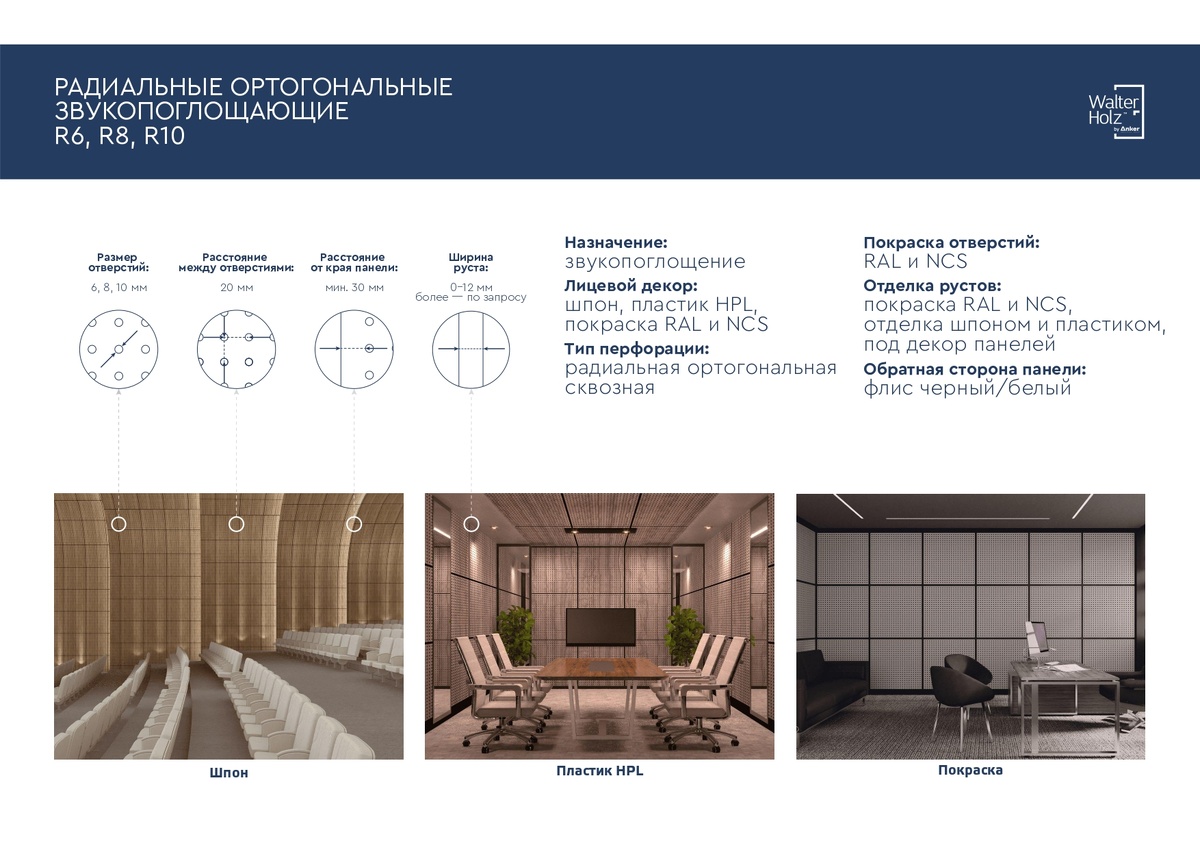 Пример решений Walter Holz