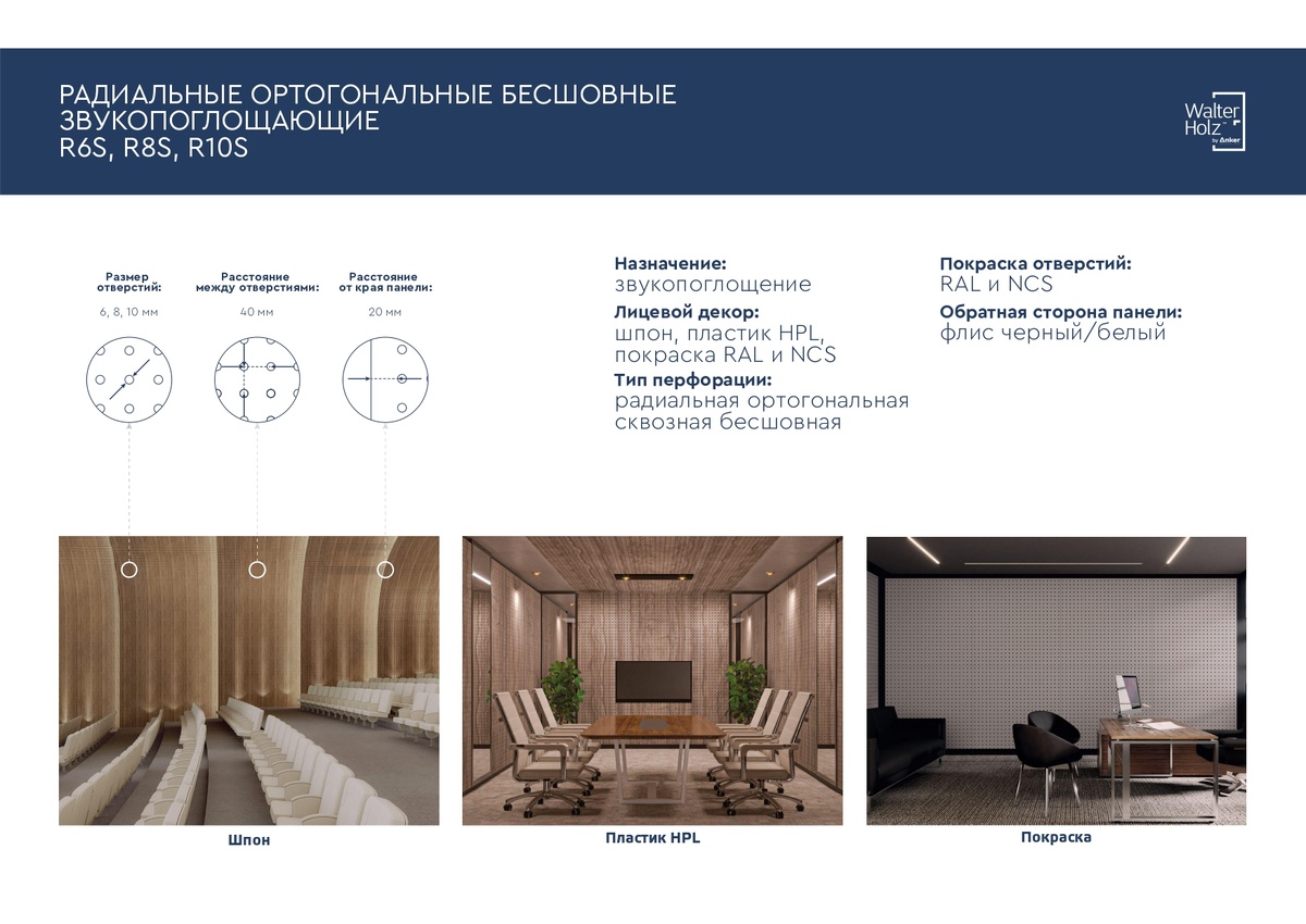 Пример решений Walter Holz