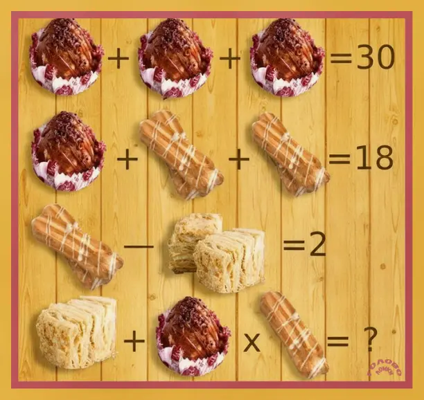 🍰 ДЕСЕРТНАЯ ГОЛОВОЛОМКА: раскройте секрет знака вопроса!