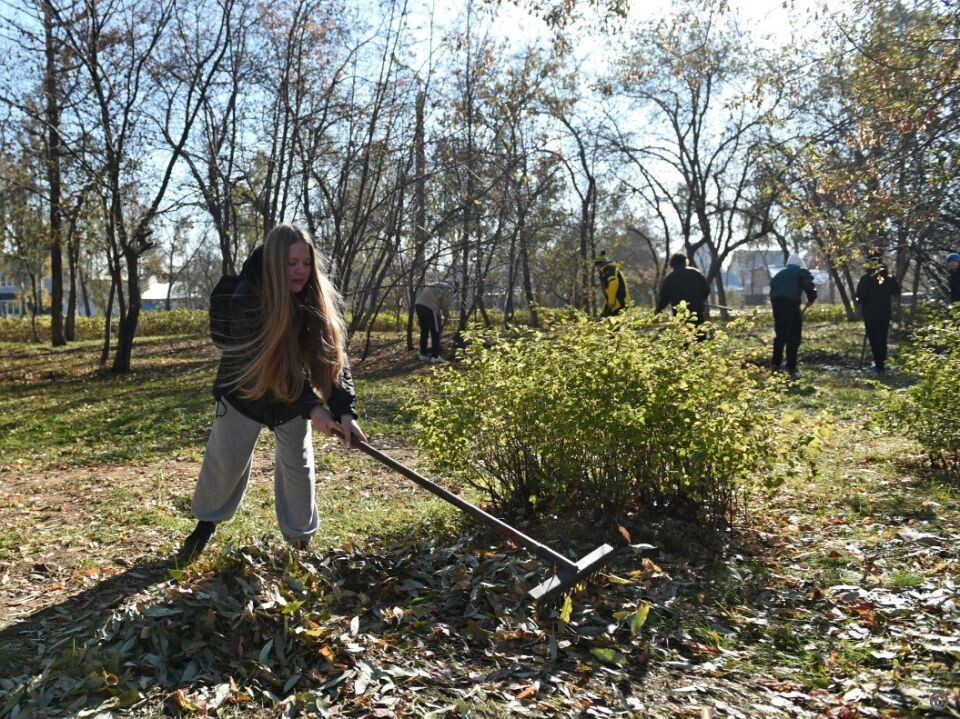    Субботник в Барнауле. Источник: barnaul.org