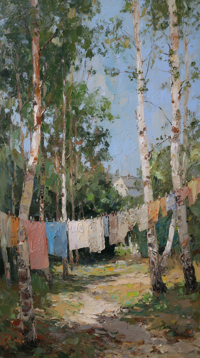 Полдень во дворе