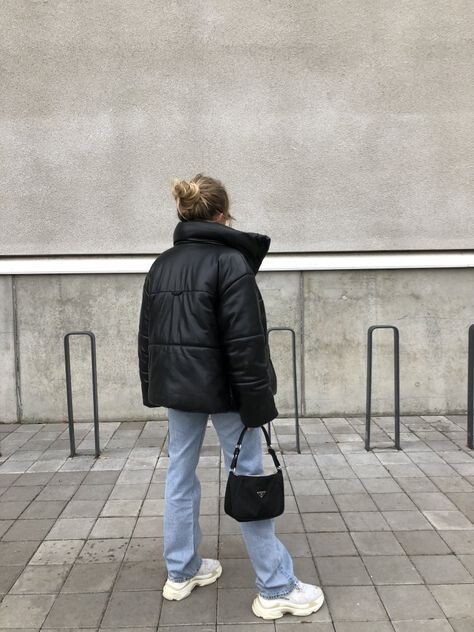 Кожаные пуховики