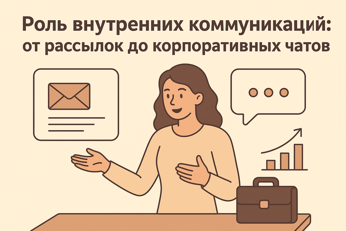 Зачем компании внутренние коммуникации и как сделать их действительно работающим инструментом? В статье — простые шаги для создания живой коммуникации: от корпоративных рассылок до чатов, где люди не просто читают, а участвуют.