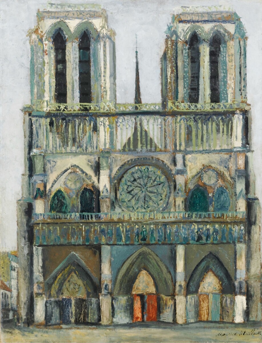 Морис Утрилло – «Собор Парижской Богоматери»