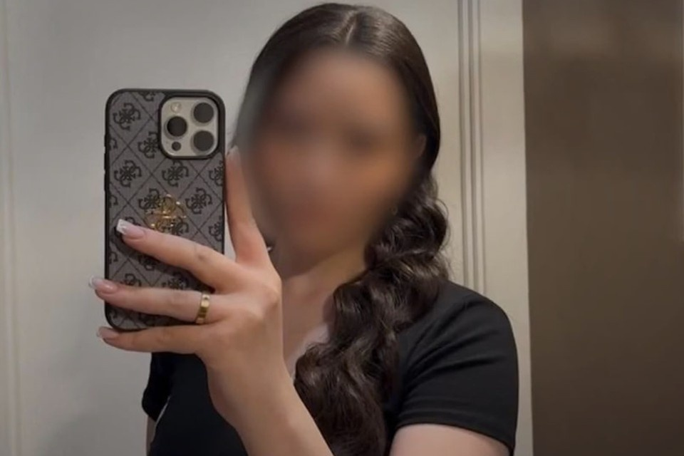 Фото девушки: кадр Первого канала