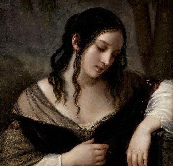 Мокрая женщина