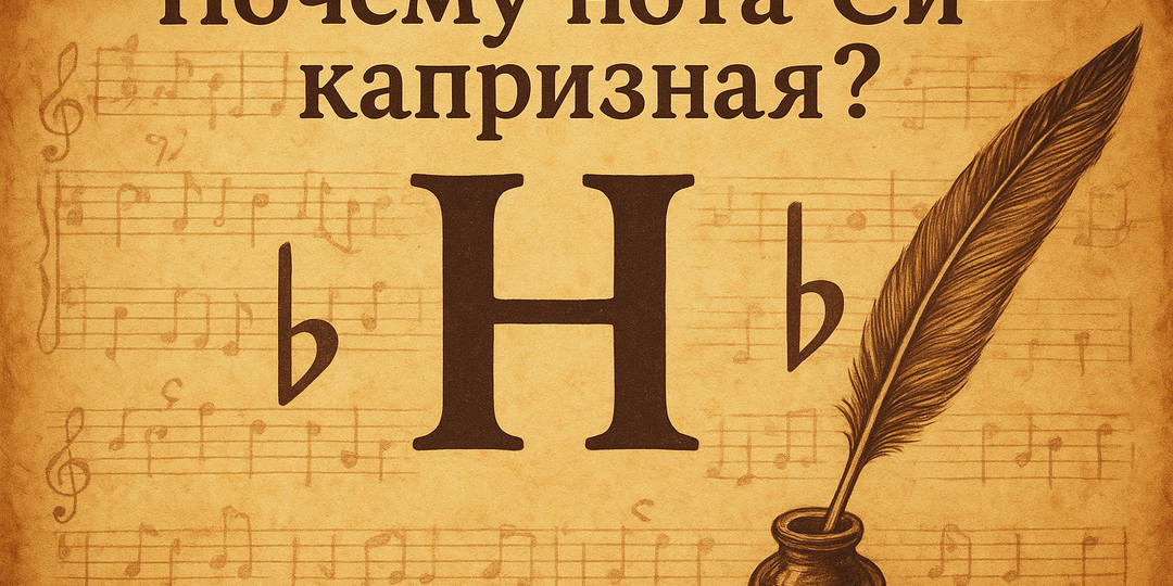 Почему нота Си была проблемной в Средневековье