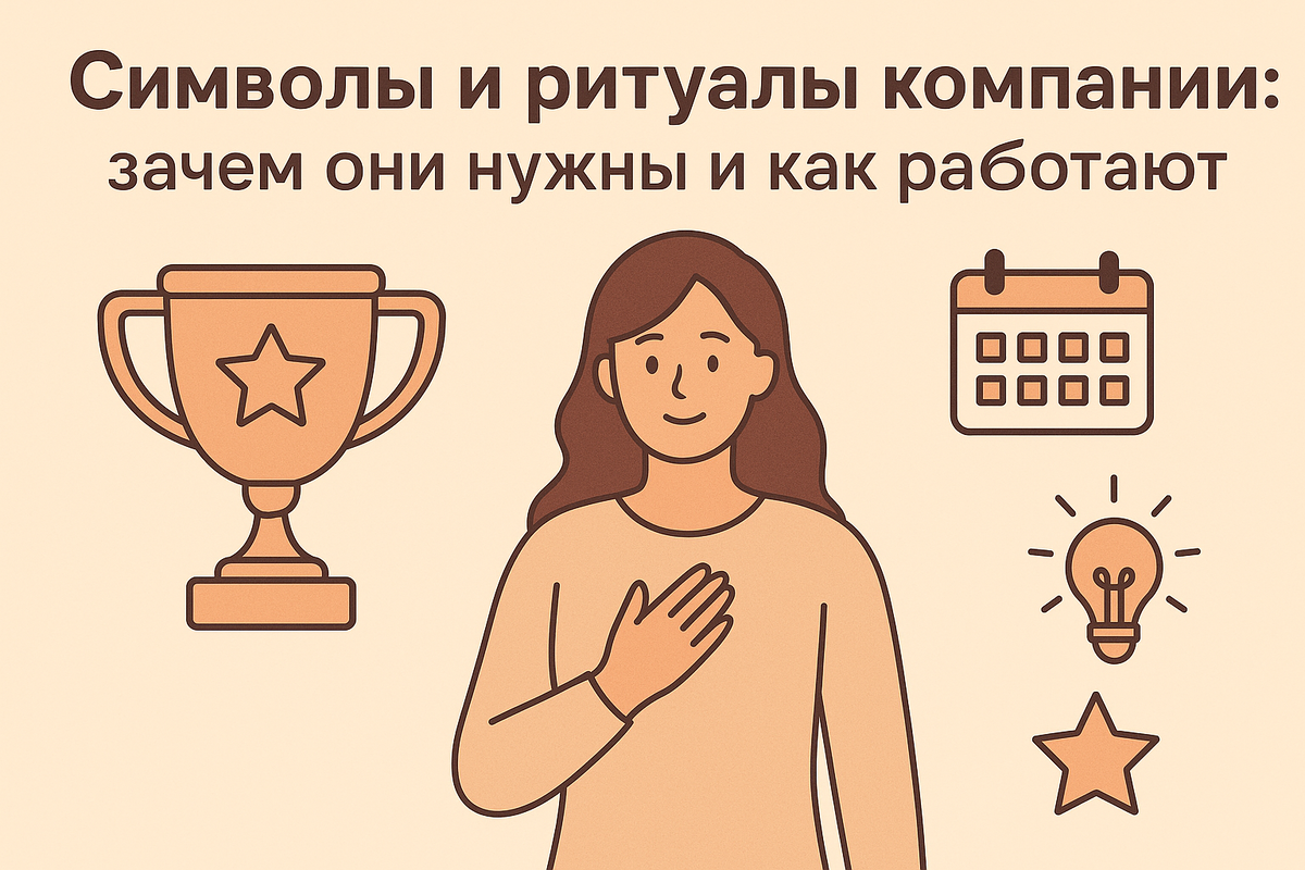 Зачем компании символы и ритуалы, вроде традиционных встреч, корпоративных праздников или «дня новичка»? В статье — о том, как простые традиции усиливают культуру, объединяют сотрудников и создают ту самую атмосферу «мы».