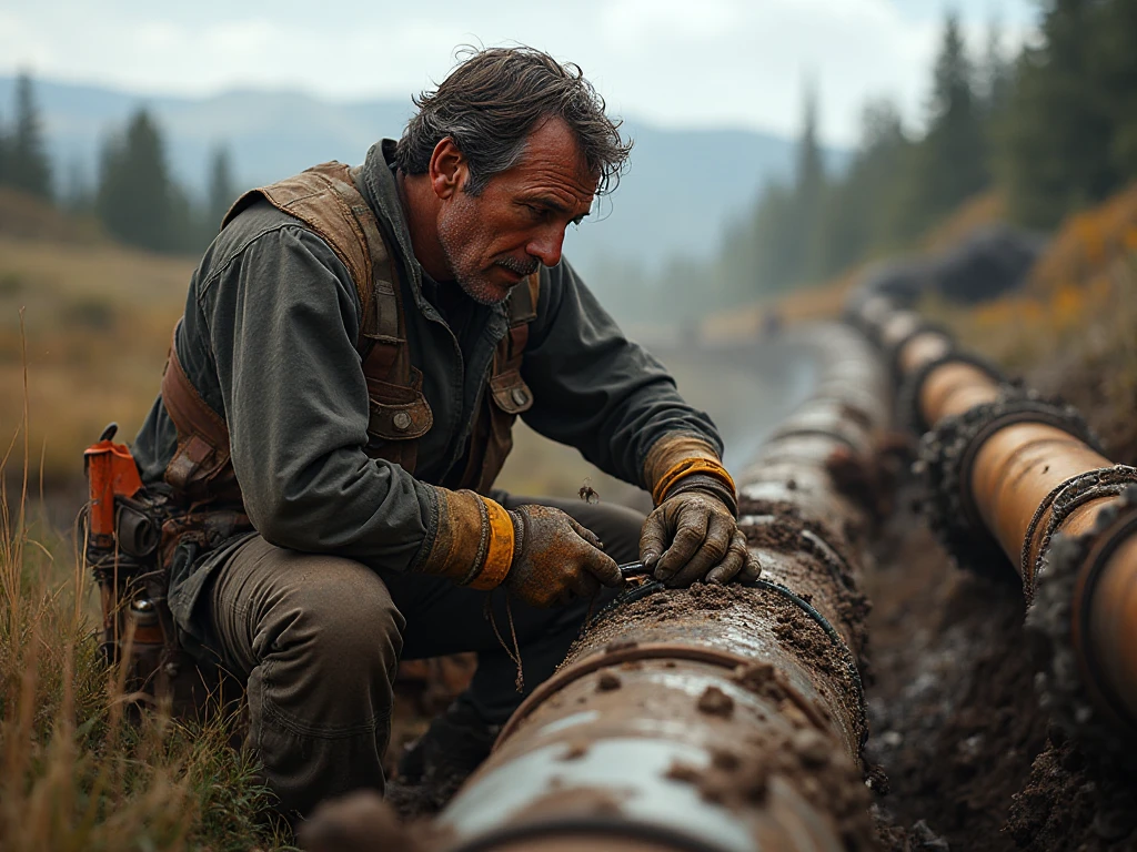 Монтажник наружных трубопроводов