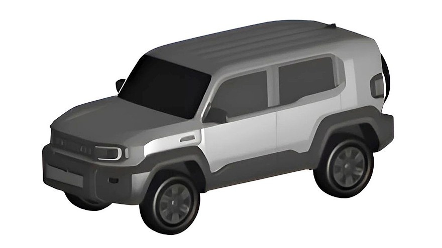    Патентное изображение нового Toyota Land Cruiser FJ