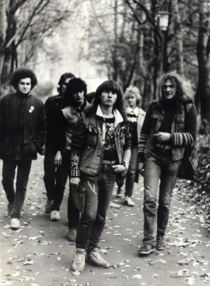 Состав «Коррозии металла» в 1985 году. Фото взято из открытых источников