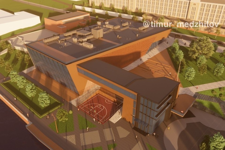    Центр развития баскетбола построят в Ижевске. Фото: vk.com/medzhitov