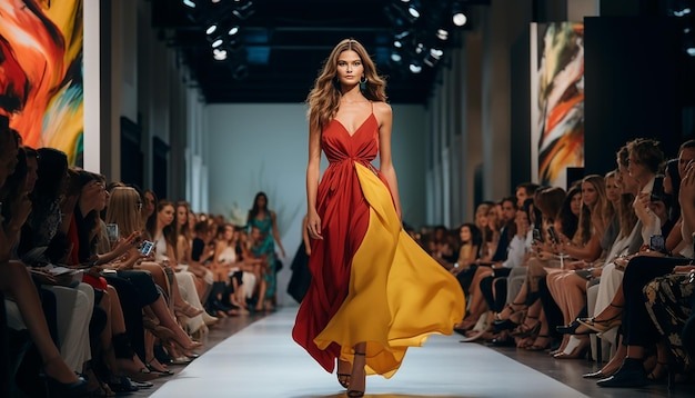 Модели на подиуме