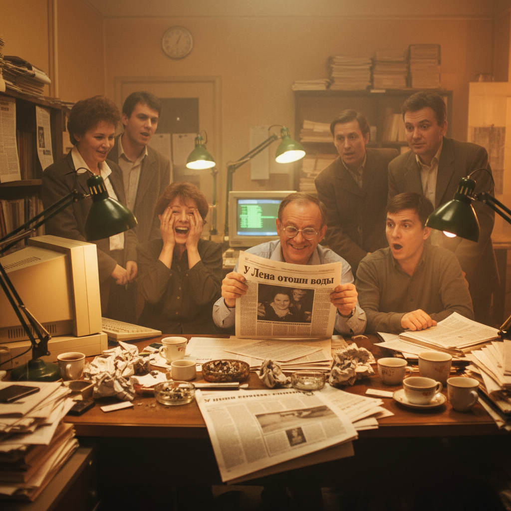 📰 «У Лены отошли воды» — когда журналист пошутил слишком остро. Или гениально?