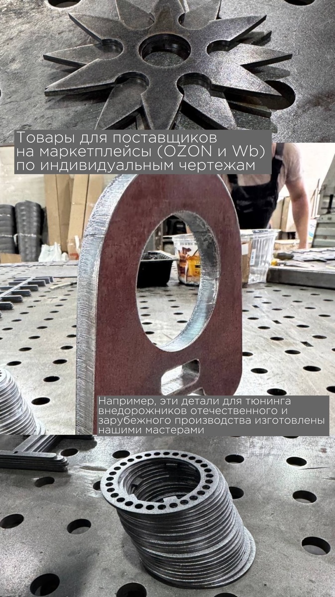 Детали, произведенные на АМОДОР: Мануфактура Железный