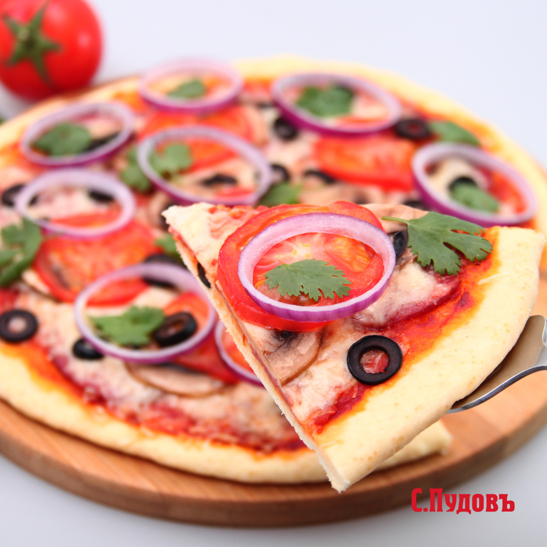 Пицца на бездрожжевом тесте