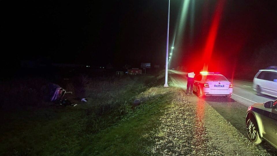    "Пьяное" ДТП с двумя пострадавшими в селе Майма. Источник: МВД по Республике Алтай