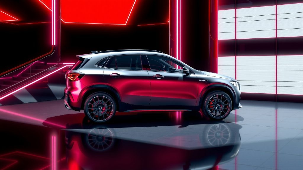    Mercedes-EQA AMG Line 2025: Почему компактный электро-SUV получает спортивную внешность