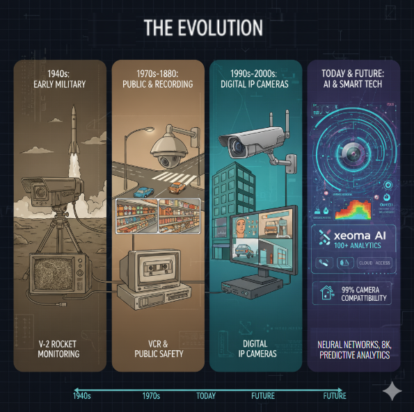 Верите ли вы, что видеонаблюдению уже 75 лет? Давайте узнаем, каким был этот путь
