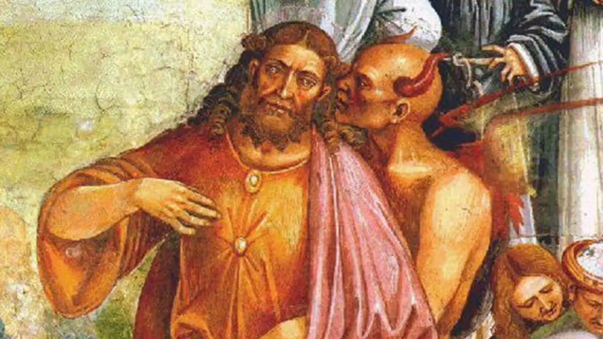    Фреска Луки Синьорелли «Антихрист и дьявол». © Википедия